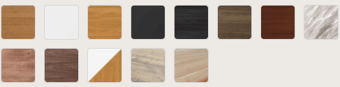 Flexispot aktuelle Tischplatten Farben